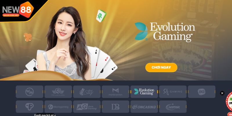 Casino New88 Đa dạng sảnh chơi chất lượng